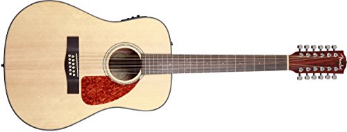 Fender Beginner Acoustic-Electric Guitar CF-140SCE - Natural - Folk - Cutaway - With Hardhsell Case