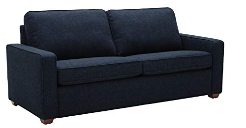 Amazon Brand – Rivet Andrews Contemporary Sofa Couch with Removable Cushions, 82"W, Wathet Blue